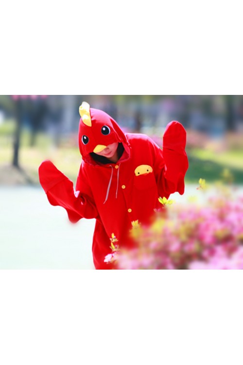 Red Chicken Onesie Animal Costumes