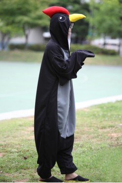 Black Cock Onesie Halloween Costumes