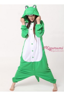 Crocodile Onesie Animal Costumes Kigurumi Pajamas Polyester Mesh