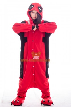 Deadpool Kigurumi Superhero Costumes