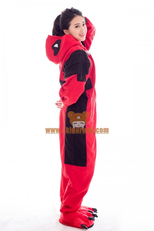 Deadpool Kigurumi Superhero Costumes