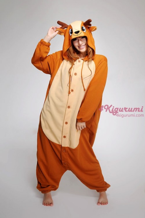 Deer Kigurumi Animal Onesie 