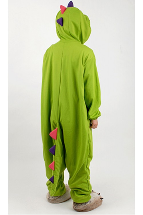 Green Dinosaur Kigurumi Halloween Onesie