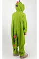 Green Dinosaur Kigurumi Halloween Onesie