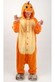 Orange Dinosaur Kigurumi Halloween Onesie