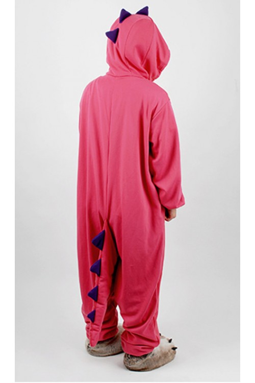 Red Dinosaur Kigurumi Halloween Onesie