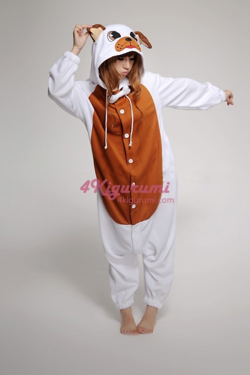 Bulldog Kigurumi Animal Onesie