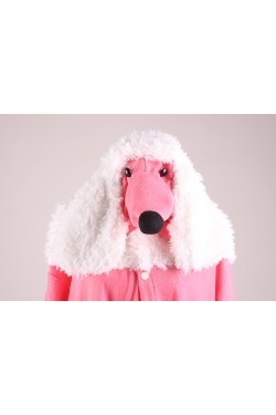 Pink Dog Onesie Kigurumi Pajamas