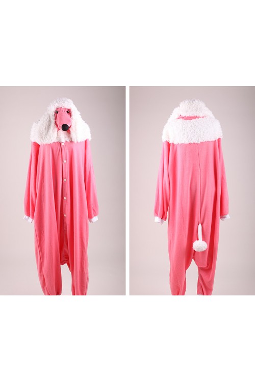Pink Dog Onesie Kigurumi Pajamas