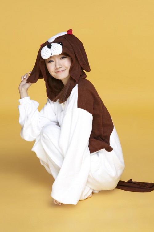 Poodle Dog Onesie Kigurumi Pajamas