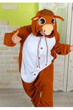 Donkey Kigurumi Animal Onesie