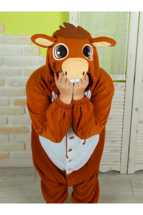 Donkey Kigurumi Animal Onesie