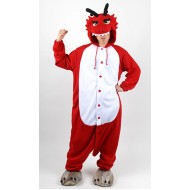 Red Dragon Kigurumi Halloween Onesie