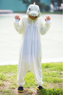 White Dragon Onesie Animal Costumes