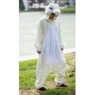 White Dragon Onesie Animal Costumes