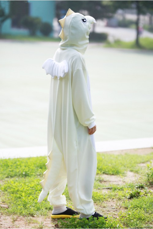 White Dragon Onesie Animal Costumes