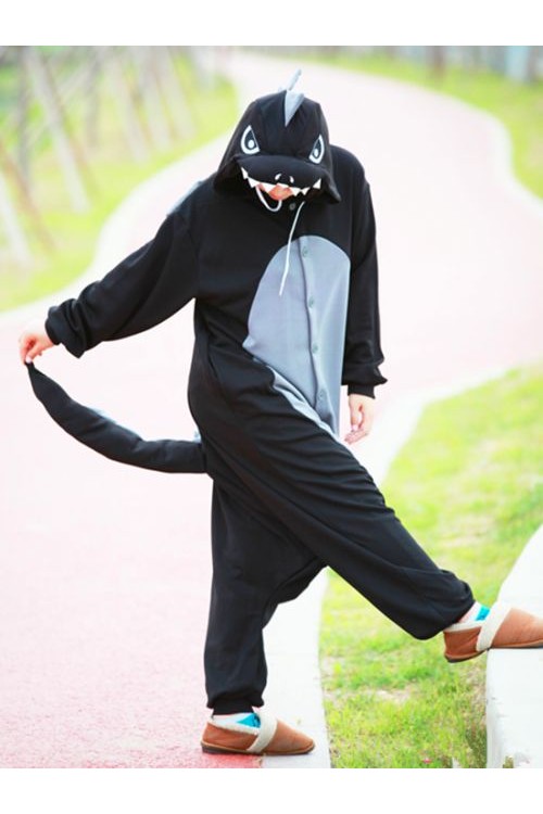 Black Dragon Onesie Kigurumi Pajamas