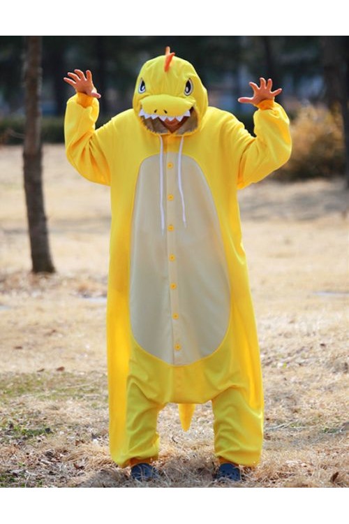 Yellow Dragon Onesie Kigurumi Pajamas