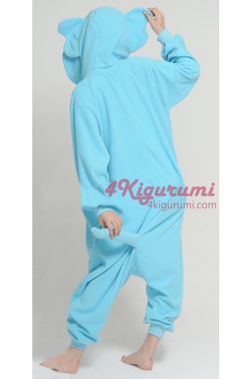 Flannel  Elephant Kigurumi Animal Onesie