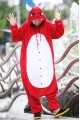 Red Evil Onesie Halloween Pajamas