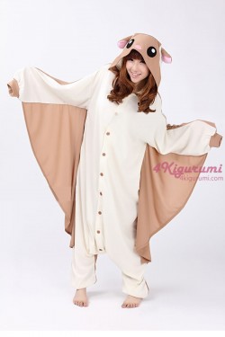 Flying Squirrel Kigurumi Onesie