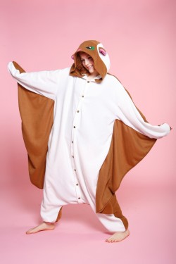 Flying Squirrel Onesie Kigurumi Pajamas