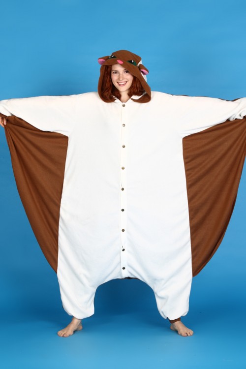 Flying Squirrel Onesie Kigurumi Pajamas