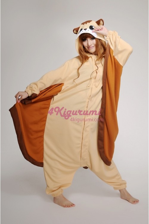 Flying Squirrel Onesie Animal Costumes Kigurumi Pajamas