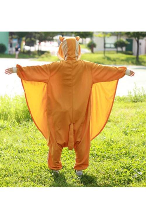 Golden Flying Squirrel Onesie Animal Costumes