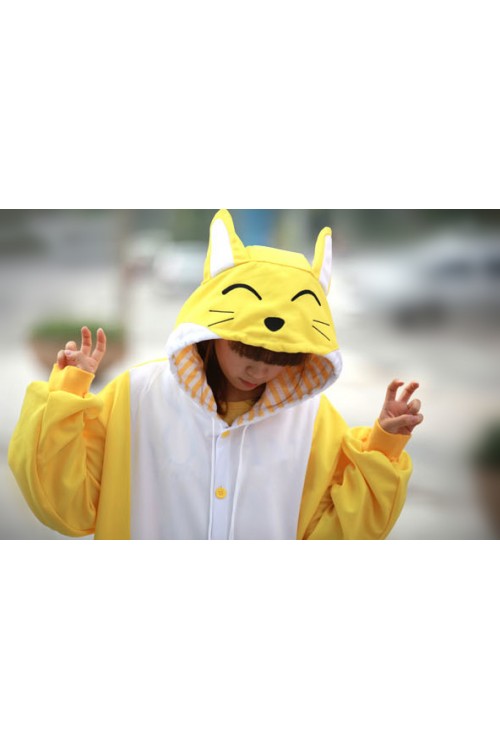 Yellow Fox Onesie Animal Costumes