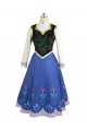 Disney Frozen Anna Cosplay Costume