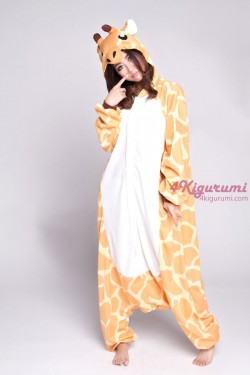 Giraffe Kigurumi Onesie Light Material