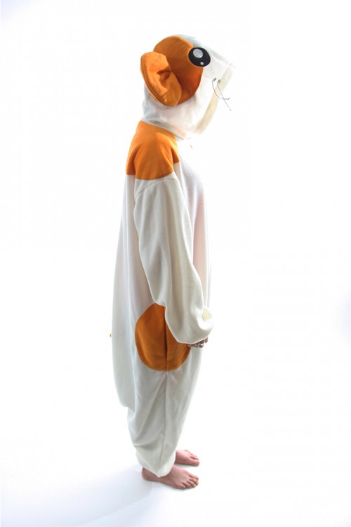 White Hamster Onesie Kigurumi Pajamas