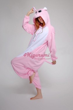 Pink Hippo Onesie Animal Costumes Kigurumi Pajamas