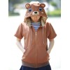 Brown Bear Animal Hoodie