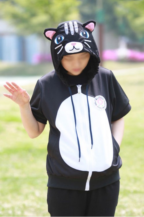 Black Cat Kigururmi Hoodie