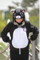 Black Cat Kigurumi LS Hoodie