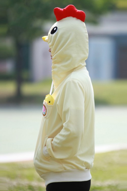 Chicken Kigurumi LS Hoodie