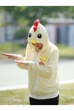 Chicken Kigurumi LS Hoodie