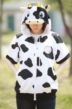 Cow Kigururmi Hoodie