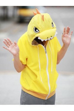 Yellow Dragon Animal Hoodie