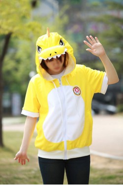 Yellow Dragon Kigururmi Hoodie