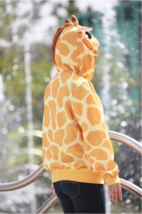 Giraffe Kigurumi LS Hoodie