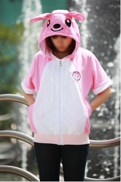 Pink Kangaroo Kigururmi Hoodie