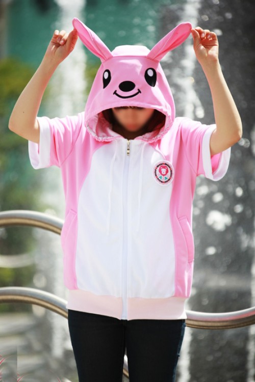 Pink Kangaroo Kigururmi Hoodie