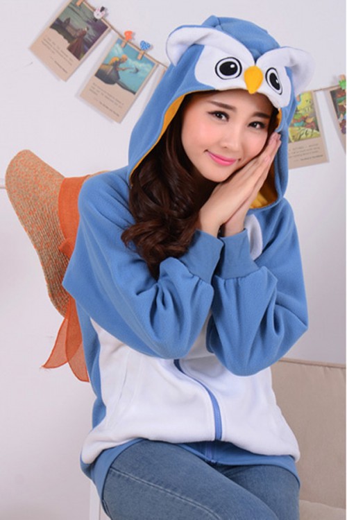 Owl Kigurumi Animal Hoodie