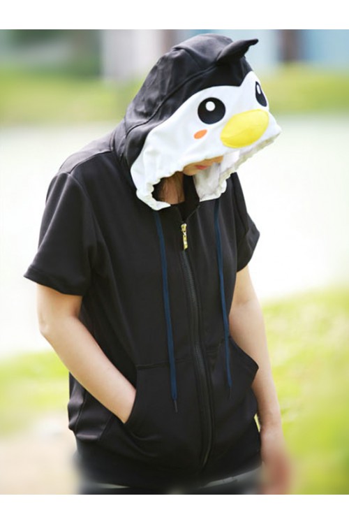 Black Penguin Animal Hoodie