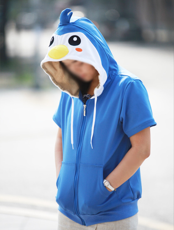Blue Penguin Animal Hoodie 4kigurumi