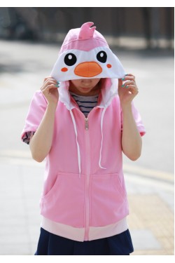 Pink Penguin Animal Hoodie