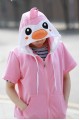 Pink Penguin Animal Hoodie